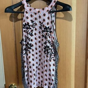 Xhilaration Multicolor Patterned Top